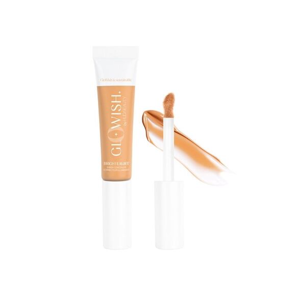 Huda GloWish Bright Light Hydrating Sheer Vegan Concealer 06 Medium Tan New - Picture 1 of 9